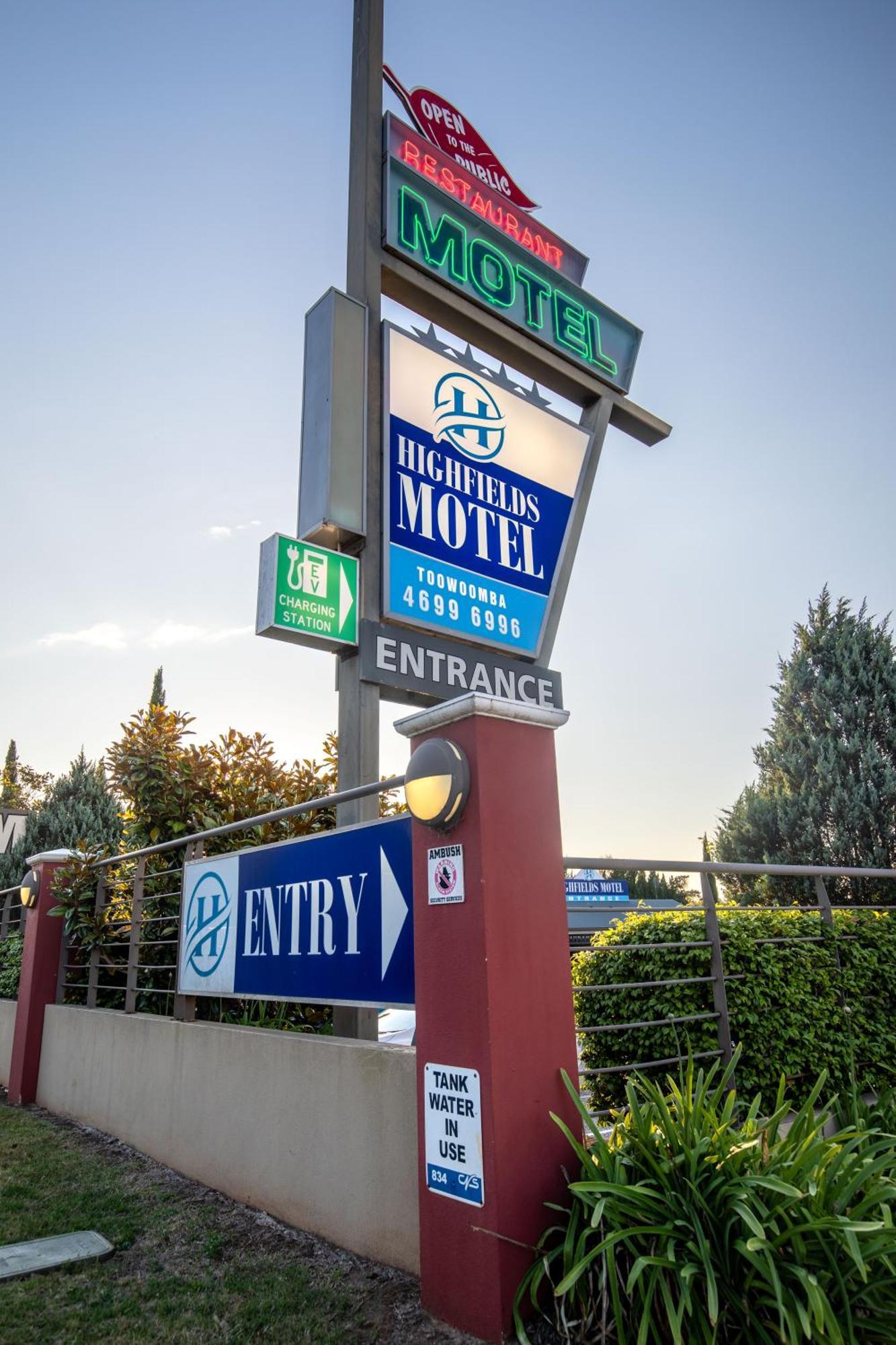 Highfields Motel Toowoomba Экстерьер фото
